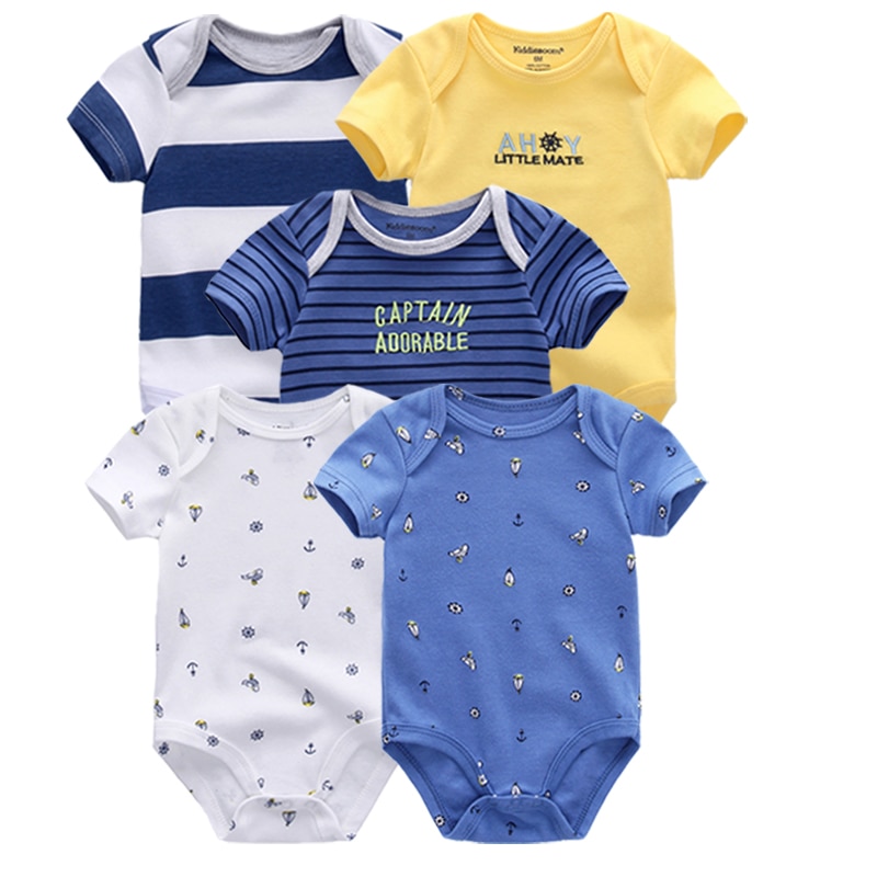 Baby Jumpsuit Daily Onesies Set (Set of 5)